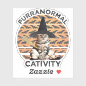 Sticker Cativité purranormale (Feuille)