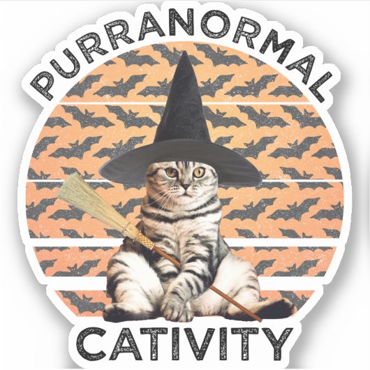 Sticker Cativité purranormale (Devant)