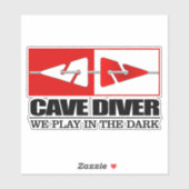 Sticker Cave Diver (LM) (Feuille)