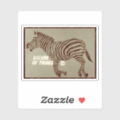 Sticker CBC 1966 - Promo sur la nature des choses (Feuille)