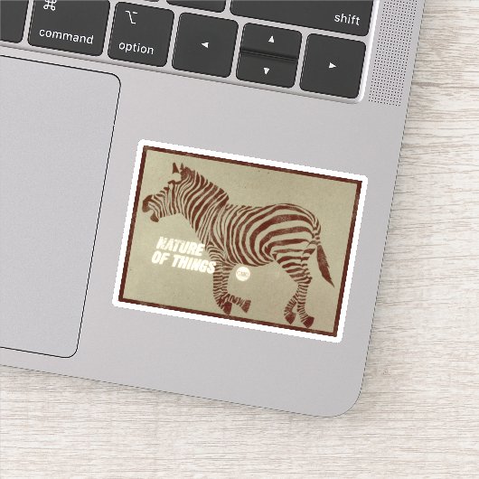 Sticker CBC 1966 - Promo sur la nature des choses (Détail)