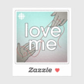 Sticker CBC Love Me (Feuille)