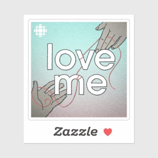 Sticker CBC Love Me (Feuille)