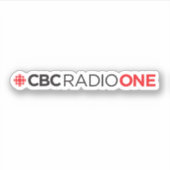 Sticker CBC Radio One (Devant)