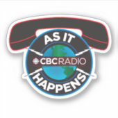 Sticker CBC Telle qu'elle se produit (Devant)