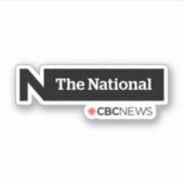 Sticker CBC The National (Devant)