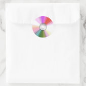 Sticker CD coloré (Sac)
