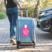 Sticker Ce Carrousel me rend Dizzy Funny Suitcase (Valise Insitu)