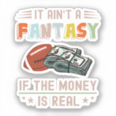 Sticker Ce n'est pas un Imaginaire si l'argent est réel (Recto)
