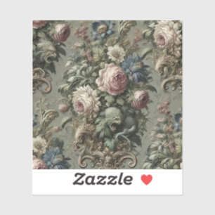 Sticker Ce qui se cache sous la fleur - gothique victorien