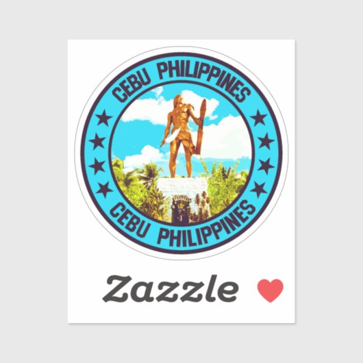Sticker Cebu (Feuille)