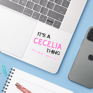 Sticker Cecilia ce que tu ne comprendrais pas T-shirt