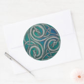 Sticker Celtic Dragon Triskele (Enveloppe)