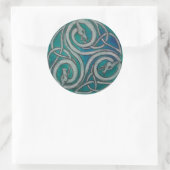 Sticker Celtic Dragon Triskele (Sac)