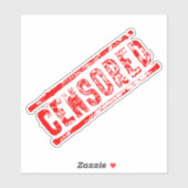 Sticker Censé (Feuille)