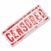 Sticker Censé (Devant)