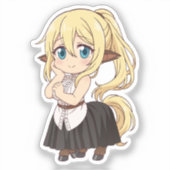 Sticker Centorea Shianus Chibi Fille Monstre (Recto)