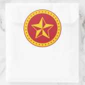 Sticker Cercle Communiste Red Star (Sac)