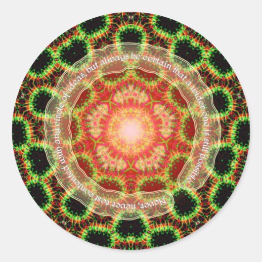 Sticker Cercle des idées (Devant)