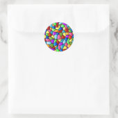 Sticker Cercle en verre tendu (Sac)