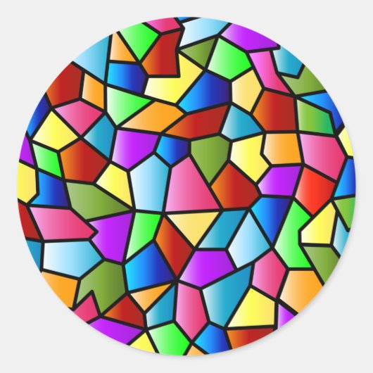 Sticker Cercle en verre tendu (Devant)
