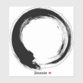 Sticker Cercle Zen Enso (Feuille)