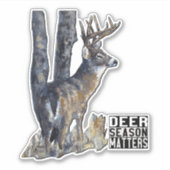 Sticker Cerf de Virginie (Devant)
