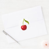 Sticker cerise (Enveloppe)