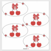 Sticker Cerise (Feuille)