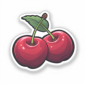 Sticker Cerise de dessin (Recto)
