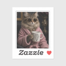 Certains Me Donnent l'Autocollant de Chat Drôle Ic