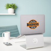 Sticker Certifié Bad Chicano (Ordinateur portable sur le bureau)