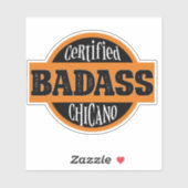 Sticker Certifié Bad Chicano (Feuille)