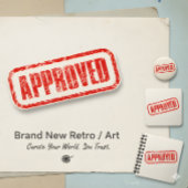 Sticker Certifié par succès - Timbre officiellement approu