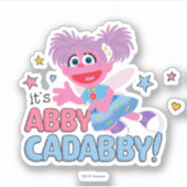 Sticker C'est Abby Cadabby ! (Devant)