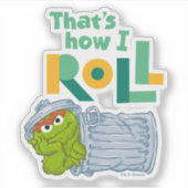 Sticker C'est comme ça que je roule (Devant)