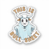 Sticker C'est de la connerie - drôle de feuille de boo (Recto)