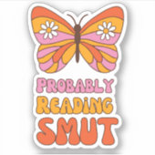 Sticker C'Est Drôle De Lire Smut (Devant)