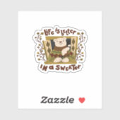 Sticker C'est du sucre ! Automne C’est l’automne Y’all (Feuille)