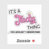 Sticker C'est Judy (Feuille)