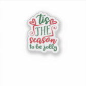 Sticker C'Est La Saison Amusante À La Mode (Devant)