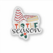 Sticker C'est la saison de Noël (Devant)