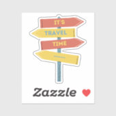 Sticker C'est le temps de déplacement (Feuille)