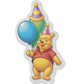 Sticker C'est l'heure de la fête de Pooh ! (Devant)