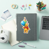 Sticker C'est l'heure de la fête de Pooh ! (Couverture iPad)
