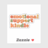 Sticker c'est ma gentillesse émotionnelle, bonté (Feuille)