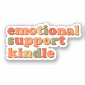 Sticker c'est ma gentillesse émotionnelle, bonté (Devant)