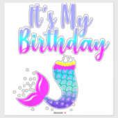 Sticker C'est mon anniversaire (Feuille)
