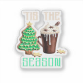 Sticker C'Est Noël De Saison (Devant)