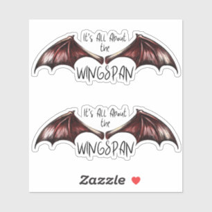 Sticker C'est tout sur la largeur d'envergure 2pack